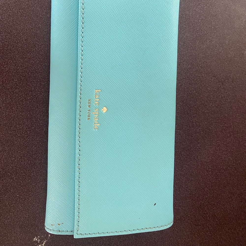 Large Mint green oats spade wallet